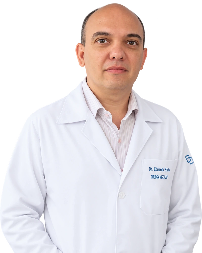 Dr. Eduardo Baptista de Faria, angiologista, cirurgião vascular e angiorradiologista